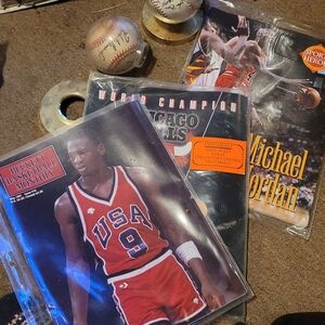 Michael Jordan Memorabilia Collection Magazines All 3, Rare